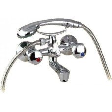 Hydroland Bathtub faucet Standard wall-mounted chrome (B101)