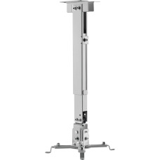 Cabletech Projector mount Wall mount ceiling mount for multimedia projector up to 20kg - silver