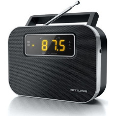 Muse Radio M-081R Black, Alarm function, 2-band PLL portable radio