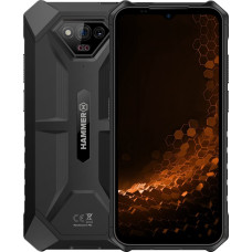 Myphone Hammer Iron V 6/64GB Black Smartphone (IRON V Black)
