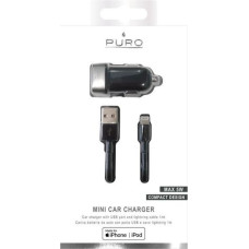 Puro Mini charger 1x USB-A 1 A (MCHUSBAPLTCBLK)
