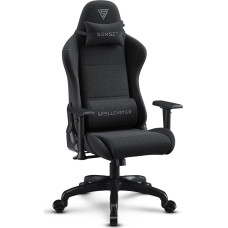 Sense7 Spellcaster FUKU fabric armchair black