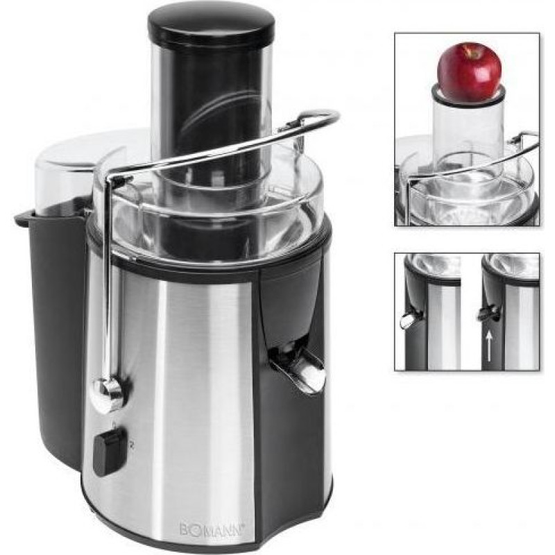 Bomann Black/Metallic Juicer (AE 1917)