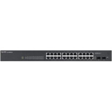 Zyxel GS-1900-24 v2 Managed L2 Gigabit Ethernet (10/100/1000) 1U Black