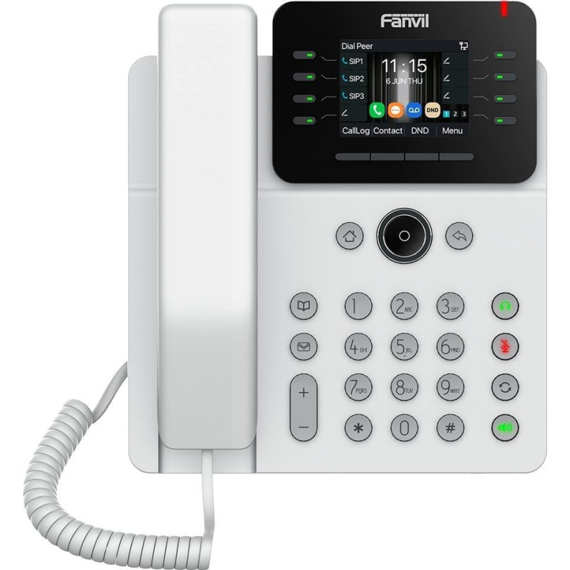 Fanvil V62G White, Prime Business Phone / SIP / POE / Gigabit / USB-Port
