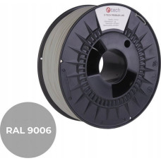 C-Tech 3D Printer Tisková str (filament) PREMIUM LINE, PETG, bílý hliník, RAL9006, 1,75mm, 1kg