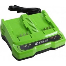 Greenworks 24V Charger 4A dual slot G24X2UC4 - 2933207