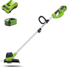 Greenworks 40V Trimmer set, charger + 1 2Ah battery (G40LTK2)