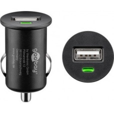 Goobay Car charger Car charger (1xUSB) - Color version Black