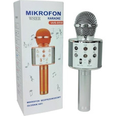 W&K Microphone Toy microphone JYWK369-2 silver