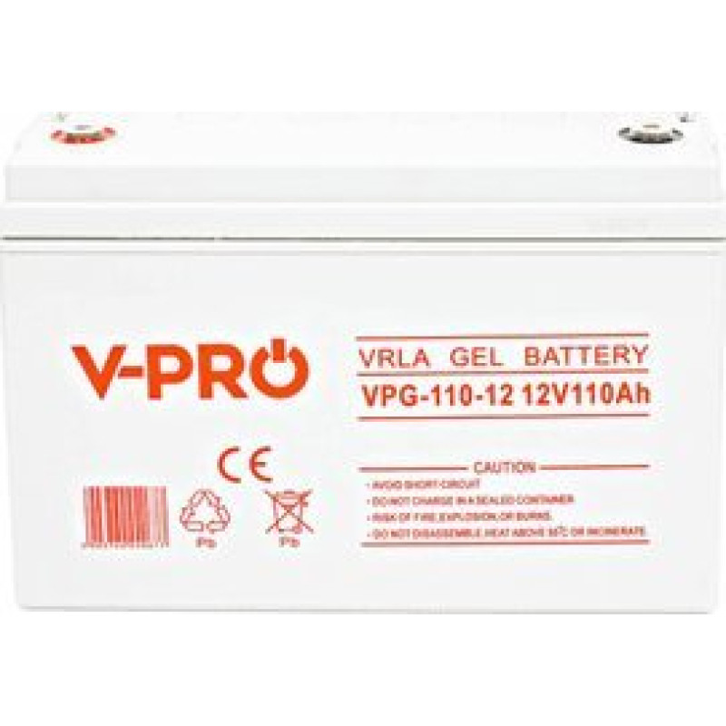Volt GEL 12V 110Ah VPRO battery