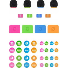 Rode COLORS3 - Wireless GO and Lavalier II color overlays