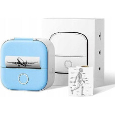 Phomemo Label Printer T02 Bluetooth Thermal Printer For Photo Stickers Notes Labels / Blue