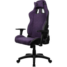 Arozzi Avanti Soft Fabric Purple-Black Armchair