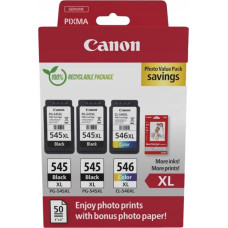Canon PG-545 XL x2 / CL-546 XL Photo Value Pack Ink.