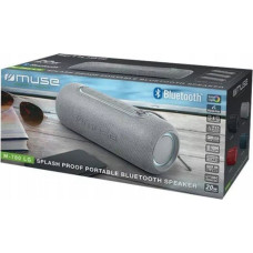 LG Muse microphone | M-780 | Speaker Splash Proof | Atsparus vandeniui | Bluetooth | Sidabrinis | Belaidė jungtis