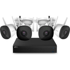 Imou Surveillance kit, 4x 2Mpix bullet cameras, 1x 4-channel Wi-Fi NVR, KIT/NVR1104HS-W-S2/4-F22FE
