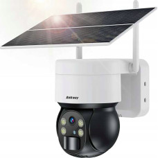 Choetech IP Camera ASC006-WF solar smart PTZ WiFi camera with 5W solar panel - white