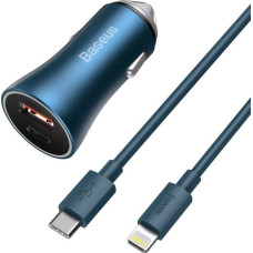 Baseus Golden Contactor Pro 1x USB-A 1x USB-C 3 A charger (TZCCJD-03)