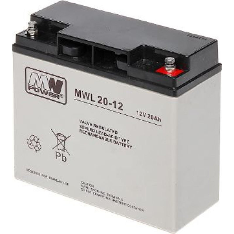 Mw Power Battery 12V/20AH-MWL