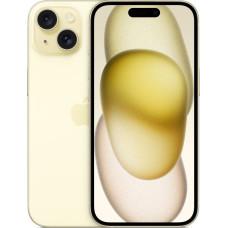 Apple Smartphone iPhone 15 256GB Yellow (MTP83)