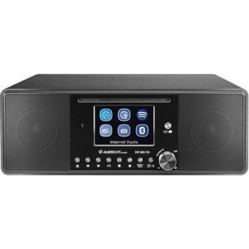 Albrecht DR 895 CD Hybrid Radio black