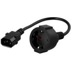 Powerwalker IEC C14 to Schuko Adapter (91015003)