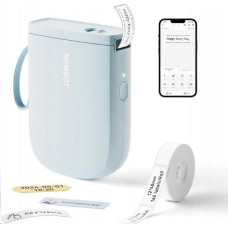 Niimbot Tiskárna štítků D11-H Smart label printer, modrá + role štítků 160 ks