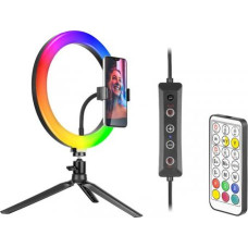 Tracer Ring Lamp RGB 26cm with tripod