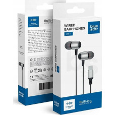 Bluestar BLUE STAR Type C wired headphones with microphone M09C 1.2m black