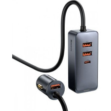 Baseus Share Together 3x USB-A 1x USB-C charger (BSU2803GRY)