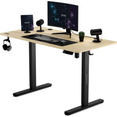 Sense7 Nojo electric desk 120x60 Black Pine