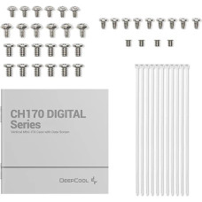 Deepcool Obudowa Deepcool CH170 Digital biała (R-CH170-WHNPI0D-G-1)
