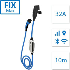 Nrgkick Fix Max 32A Bluetooth + WiFi, GSM/GPS/SIM Charger 22kW 10m (12201015)