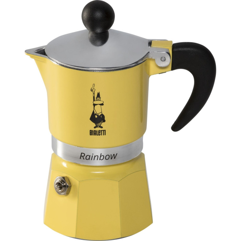 Bialetti RAINBOW 1TZ yellow Primavera 2024 coffee machine