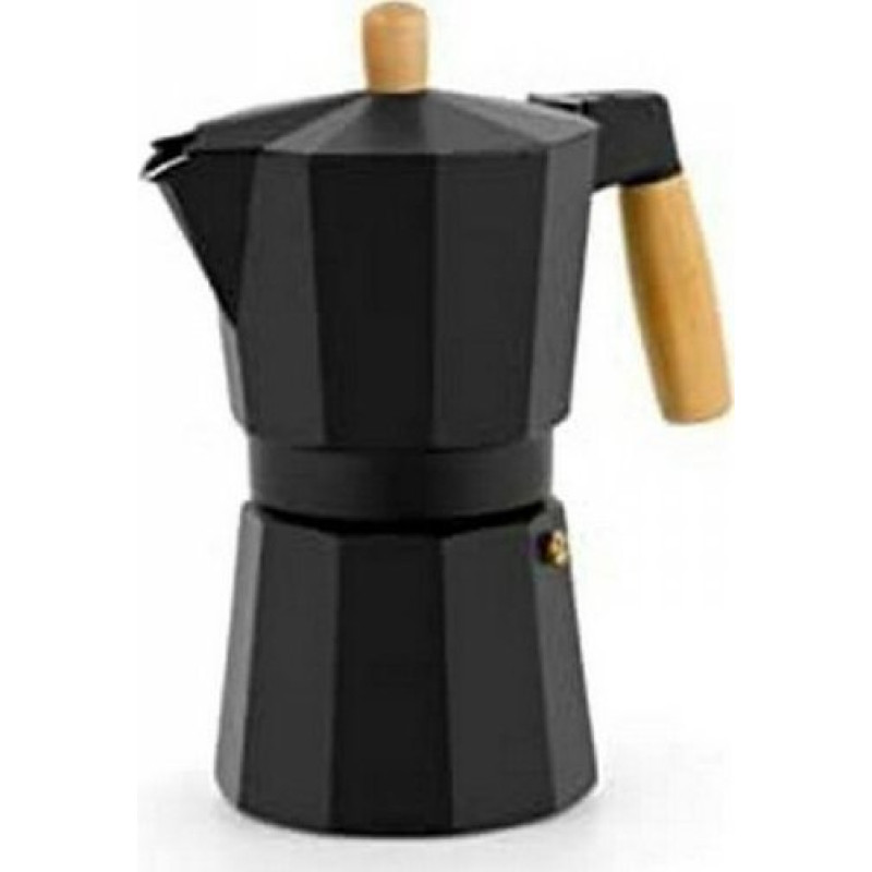 Bigbuy Home Italian Cafeteria 6 Cups Wood Aluminum