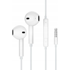 Jellico EP2A JACK 3.5MM wired headphones with microphone 1.2M White
