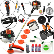 Geko JG 4-stroke petrol trimmer with additional equipment (1/2pc).