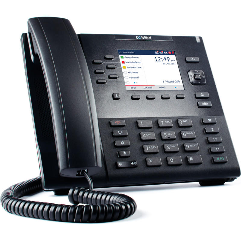 Mitel IP Phone 6867i, SIP, bez napájecího zdroje