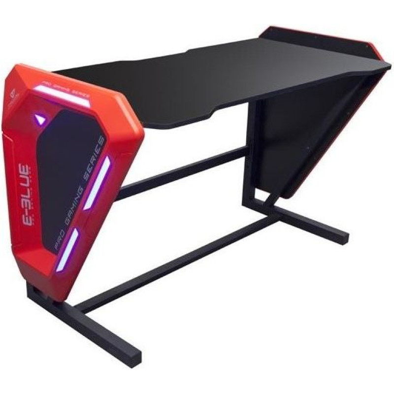 E-Blue Desk EGT002BK Red 125 cmx80.8 cm