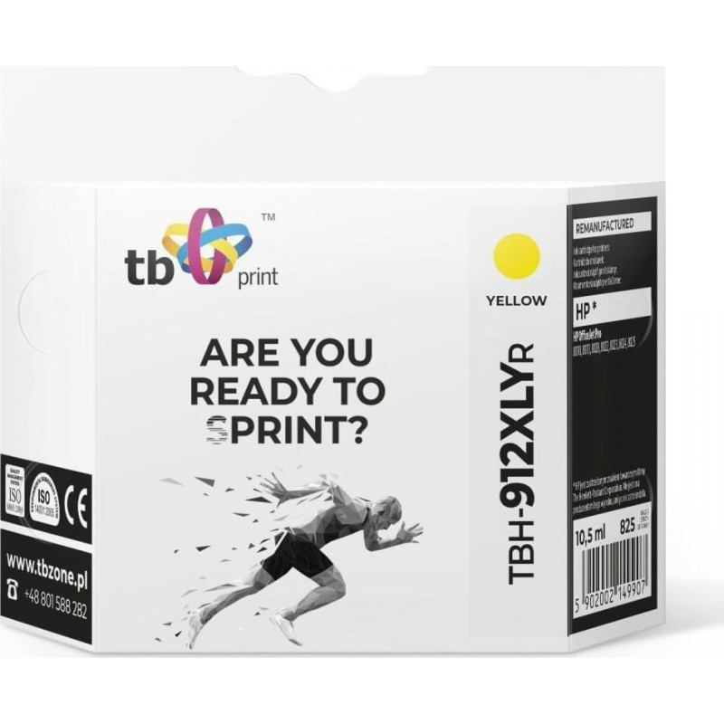 Tb Print HP OfficeJet Pro 8025 TBH-912XLYR YE ink ref.