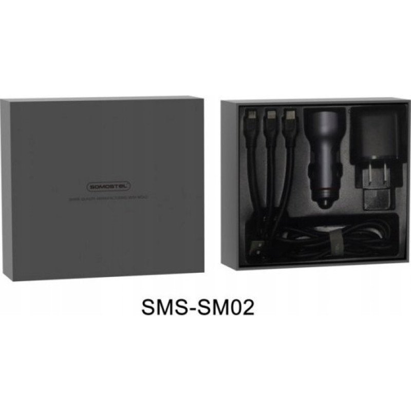 Vega SOMOSTEL CAR NETWORK CHARGER KIT + 3W1 CABLE>.