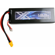 Amewi Zubehör LiPo Akku 2S 7.4V 4000mAh 45C Hardcase XT60