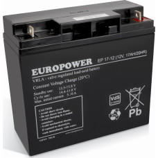 Europower Battery 12V 17Ah AGM EP17-12