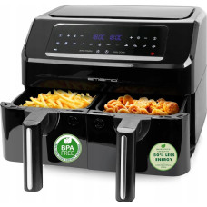 Emerio Heißluftfritteuse non-fat fryer, Smart Fryer, 3.6+3.6L, Cool touch