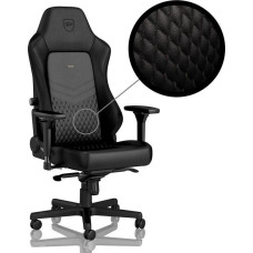 Noblechairs HERO armchair in genuine leather - black/black (GAGC-118)