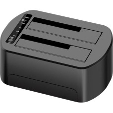 Coreparts MS-CLONER-SATA2.5-3.5 hard drive docking station Black