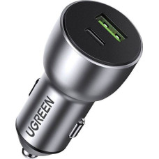 Ugreen CD213 1x USB-A 1x USB-C 3 A charger (UGR691GRY)
