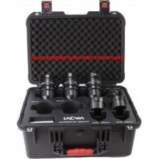 Venus Optics Lens Set Laowa Nanomorph 27 mm, 35 mm, 50 mm S35 Amber for Arri PL / Canon EF