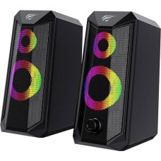 Havit Głośniki komputerowe Havit SK202 2.0 RGB (czarne)